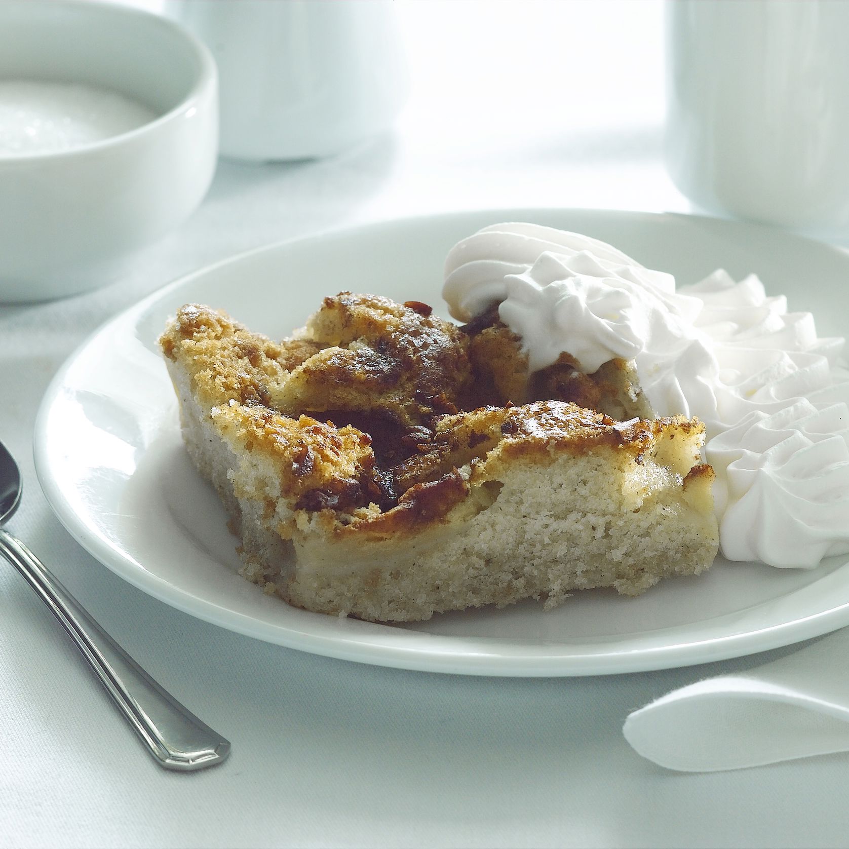 Æbletærte med flødeskum