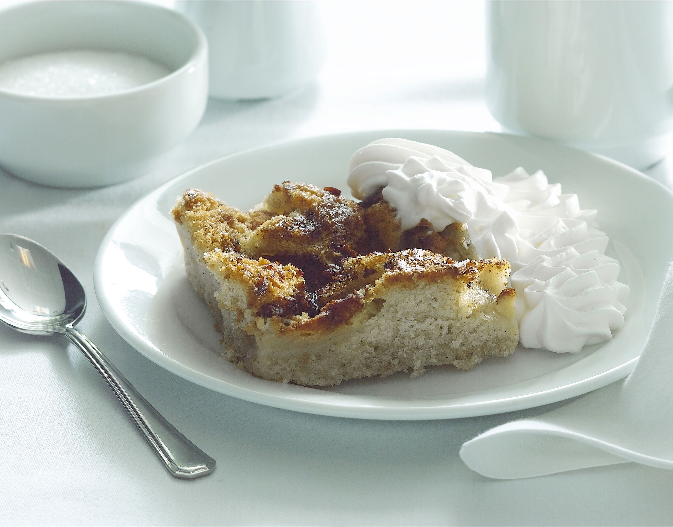 Æbletærte med flødeskum