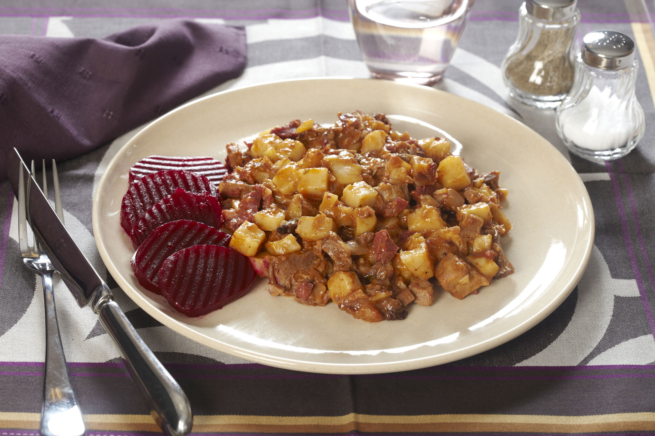 Biksemad med rødbede