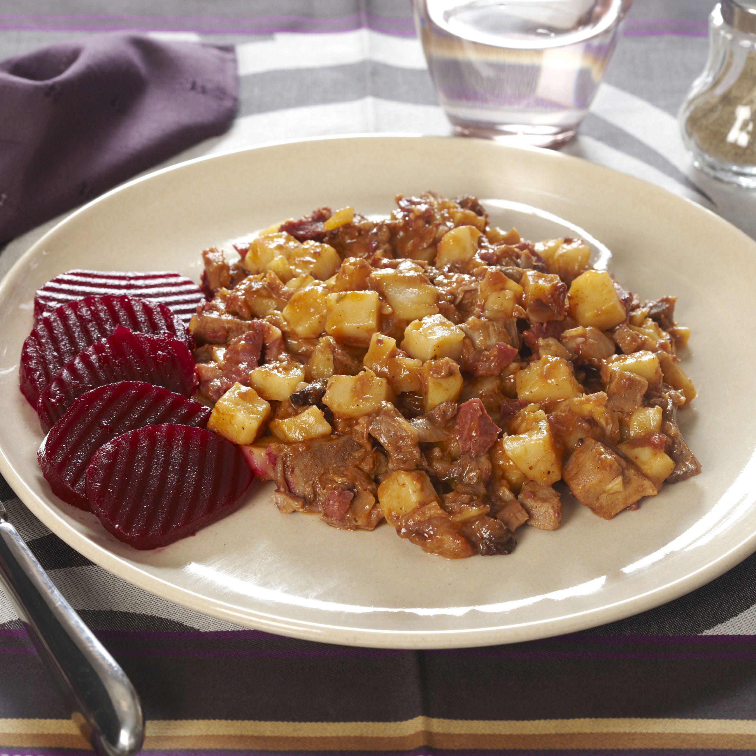 Biksemad med rødbede