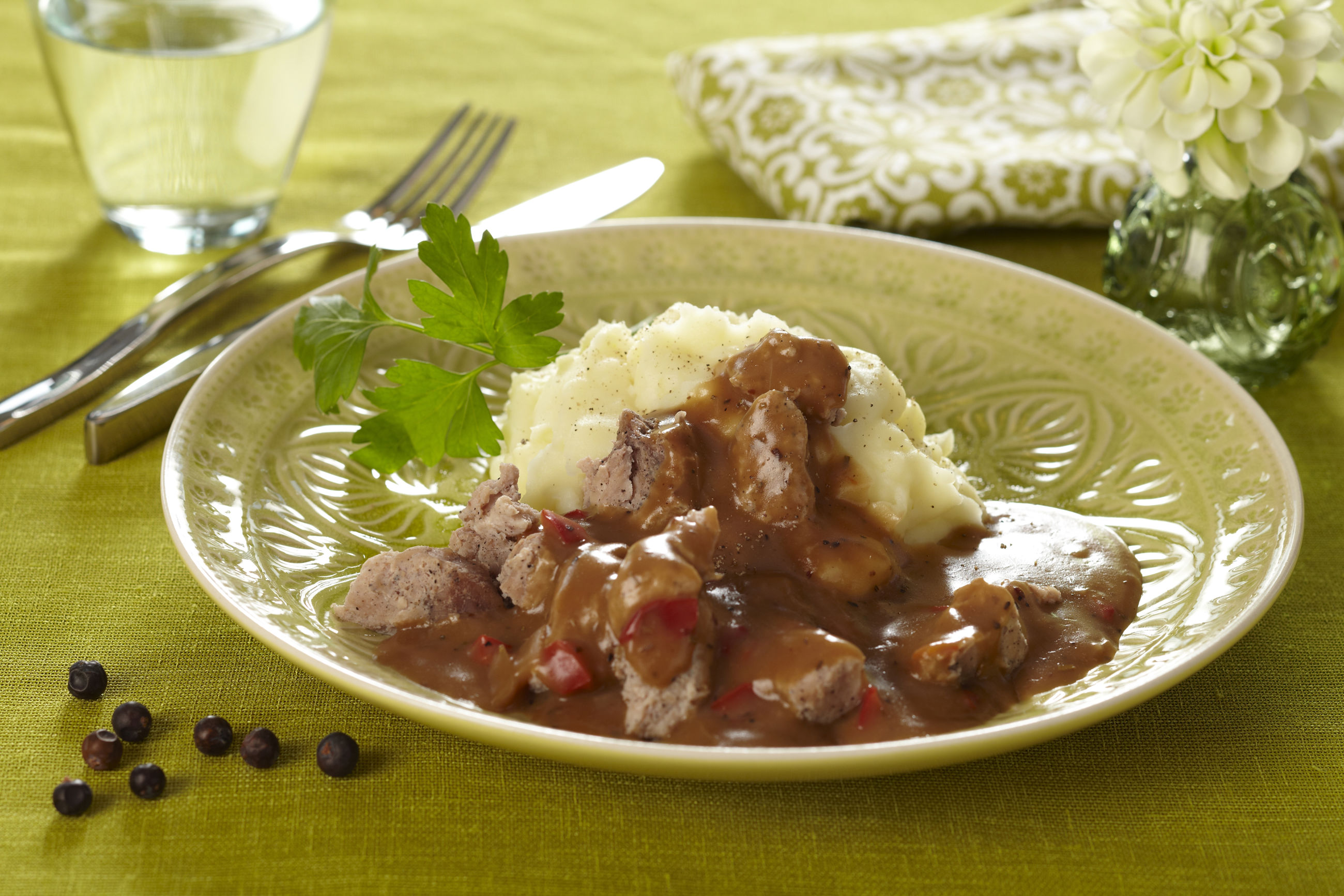 Enebærgryde med mos